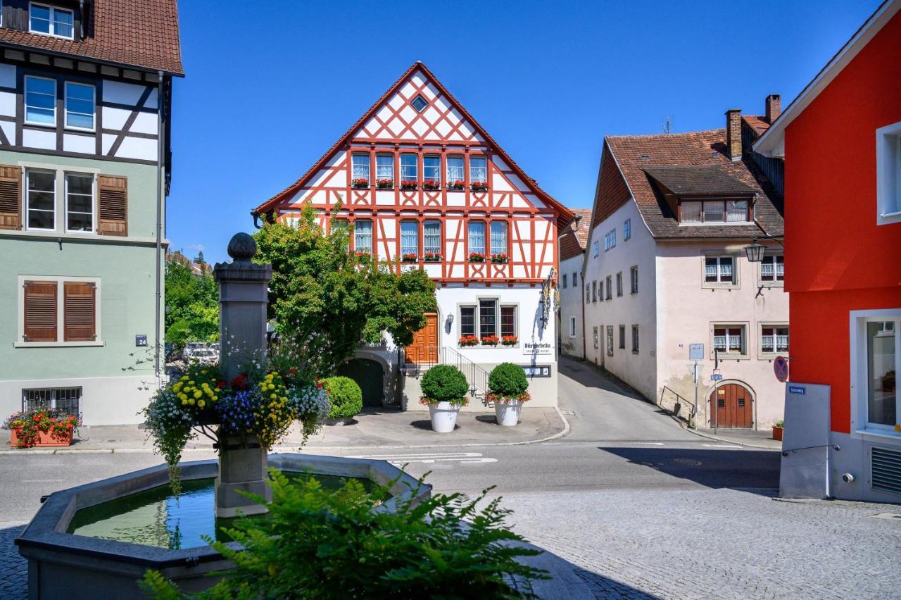Buergerbraeu Hotel Uberlingen Bagian luar foto
